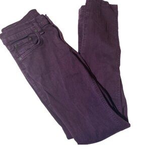 Rag & Bone Purple Skinny Jeans Size 25